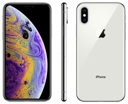 Apple iPhone XS 256GB Fully Unlocked Smartphone (Gray, Gold, Silver) - Very Good Condition