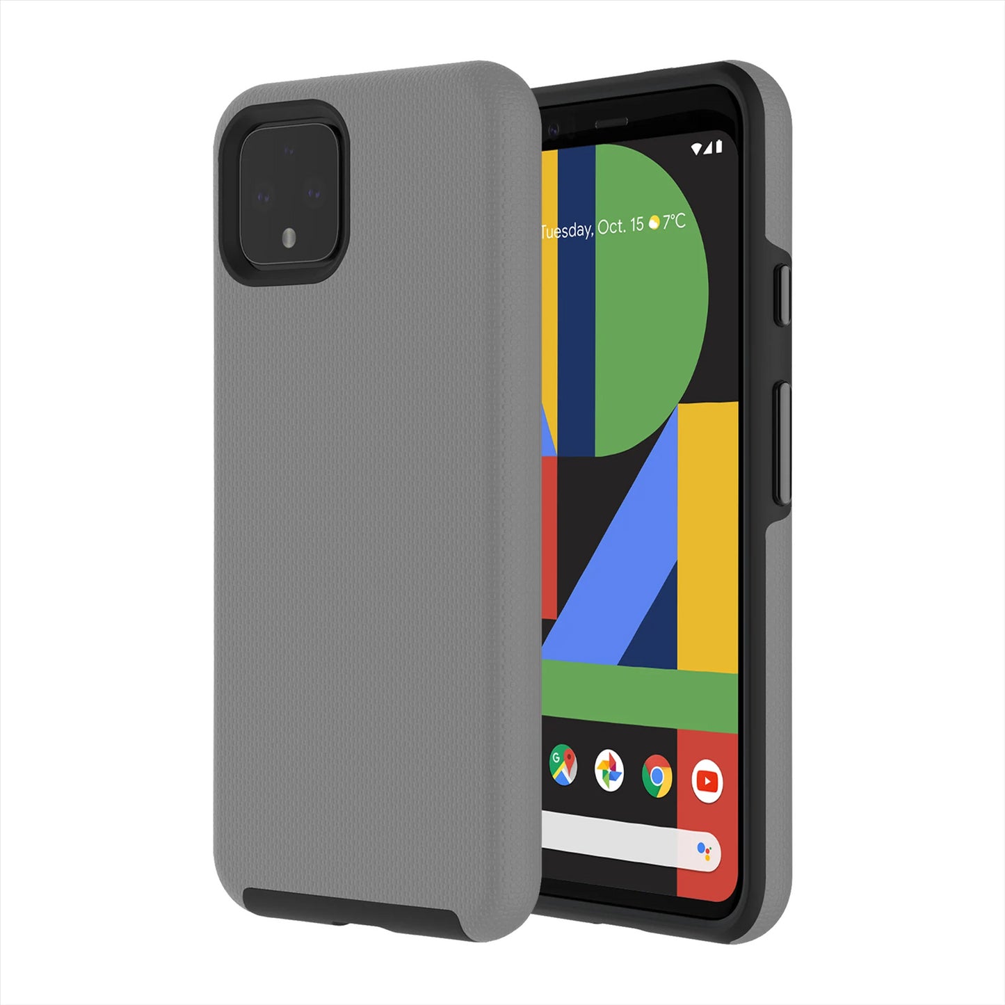 Axessorize PROTech Dual-Layered Anti-Shock Case with Military-Grade Durability for Google Pixel 4