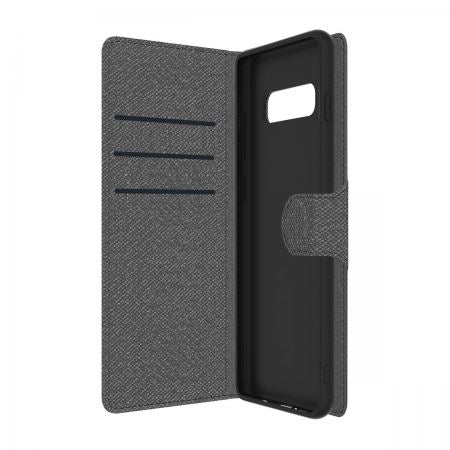 Axessorize LUXFolio Magnetic Fabric Folio Case for Samsung Galaxy S10