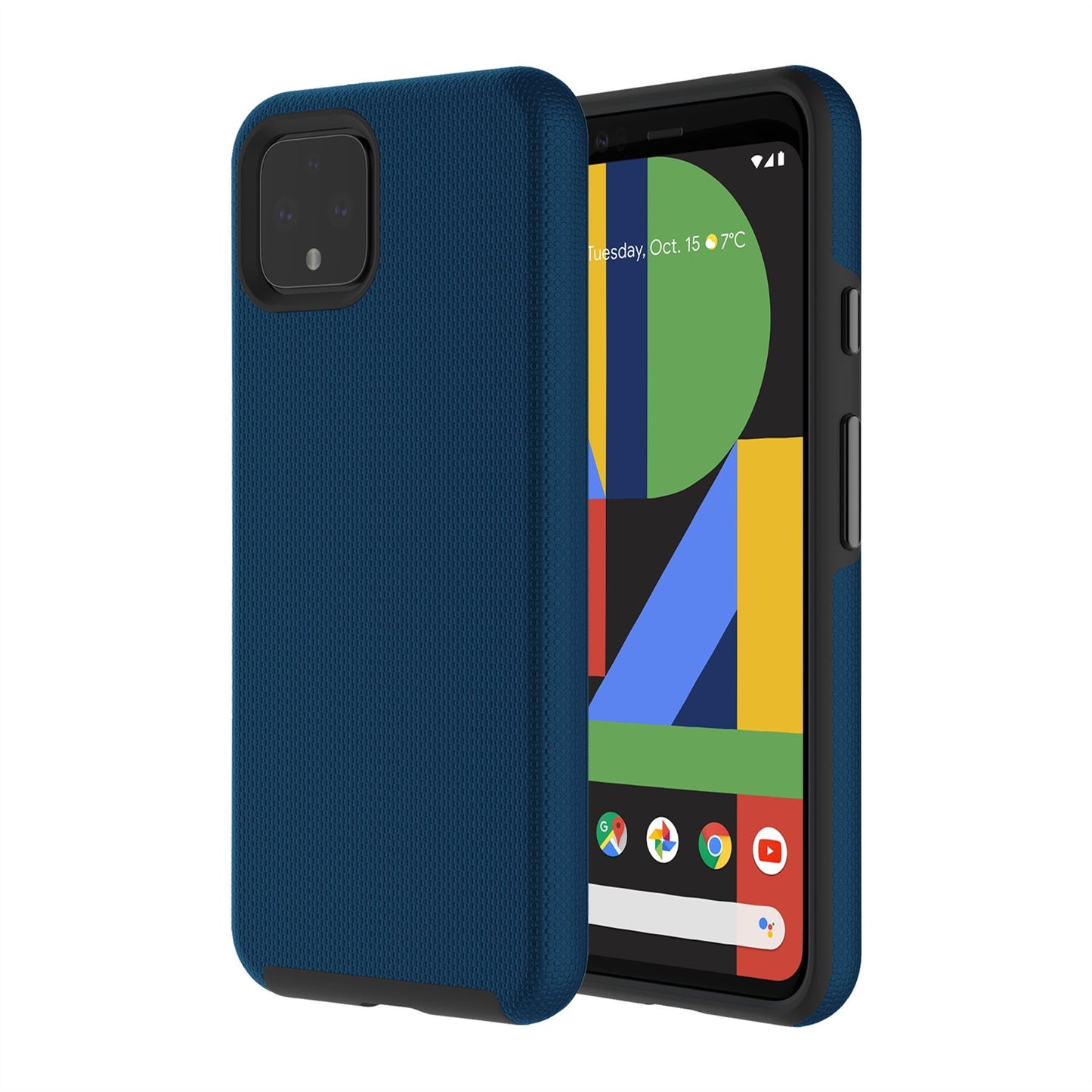 Axessorize PROTech Dual-Layered Anti-Shock Case with Military-Grade Durability for Google Pixel 4