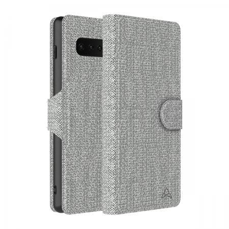 Axessorize LUXFolio Magnetic Fabric Folio Case for Samsung Galaxy S10 Plus