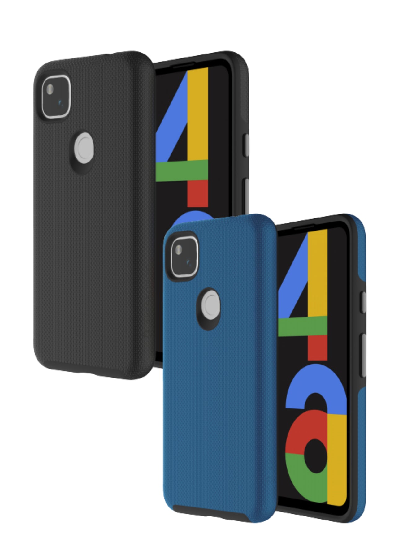 Axessorize PROTech Dual-Layered Anti-Shock Case with Military-Grade Durability for Google Pixel 4a